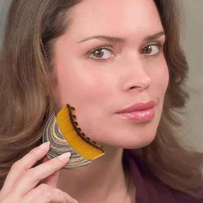 New Lymphatic Contour Face Brush, Lymphatic Drainage Massager by Glowiex